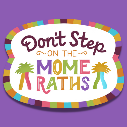 Wonderland Sticker (Don't Step on the Mome Raths)