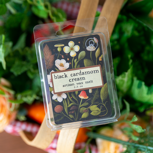 Black Cardamom and Cream Wax Melt